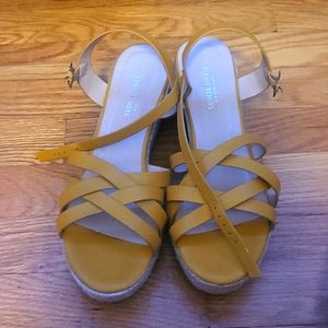 Yellow Summer Wedges